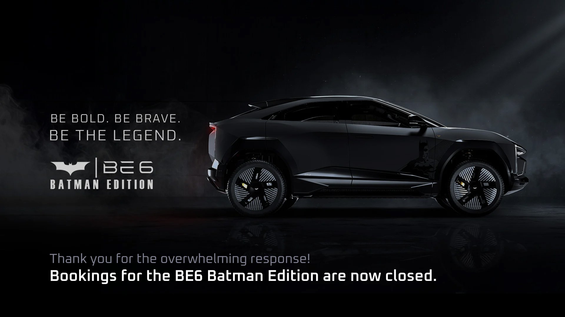 'BE6 x The Dark Knight', Limited Edition